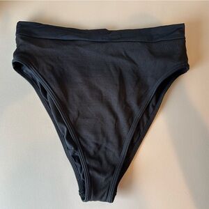 L Space Ribbed High Waisted Bikini Bottom